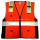 Colour fashionable reflective vest